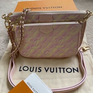 Louis Vuitton Multi Pochette Stardust Summer 2022 Pink BNWT!